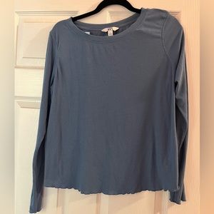 Joy Lab Blue Athletic Top with Open Back